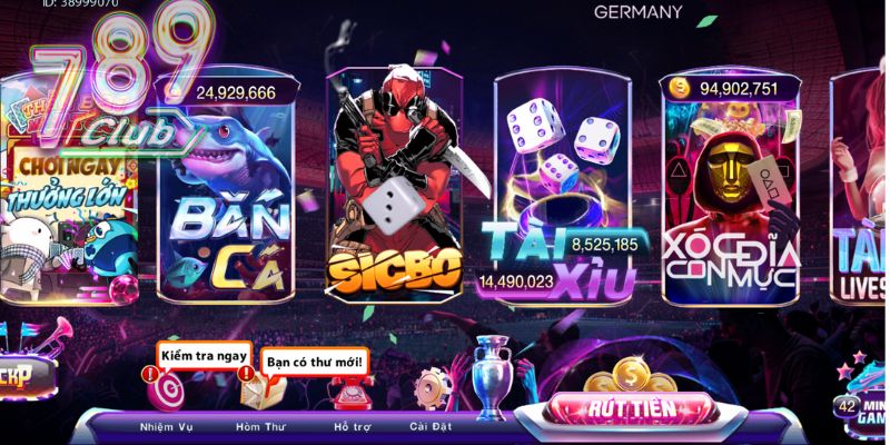 Chơi game Rồng Hổ 789 Club cực vui mang về những phần thưởng hấp dẫn 