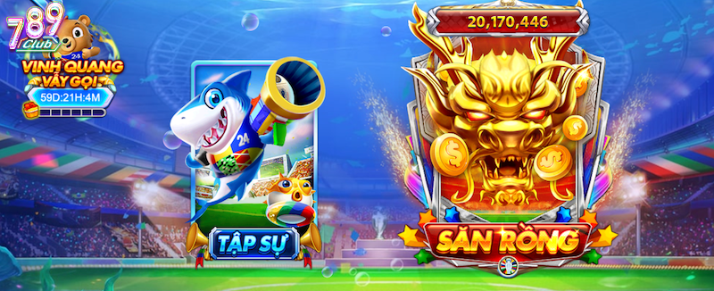 Đa dạng các phòng chơi game 