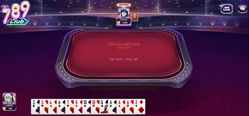 Giải trí tuyệt vời cùng tựa game Tiến Lên Miền Nam 789Club